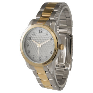 Golf Ball with Black Numbers Sport Watch