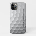 Golf Ball With Custom Text Iphone 11 Pro Case at Zazzle