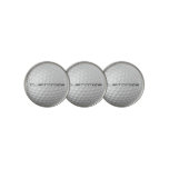 Golf Ball With Custom Text Golf Ball Marker at Zazzle