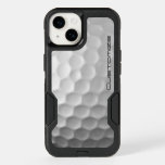 Golf Ball With Custom Text Otterbox Iphone 14 Case at Zazzle