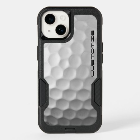 Golf Ball With Custom Text Otterbox Iphone 14 Case