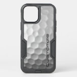 Golf Ball With Custom Text Otterbox Commuter Iphone 12 Pro Case at Zazzle