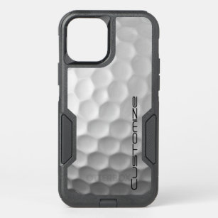 Golf Ball with Custom Text OtterBox Commuter iPhone 12 Pro Case