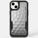 Golf Ball With Custom Text Otterbox Iphone 14 Plus Case at Zazzle