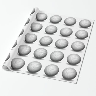Golf Ball Wrapping Paper