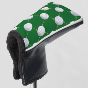 Golf balls and Tees Head Cover