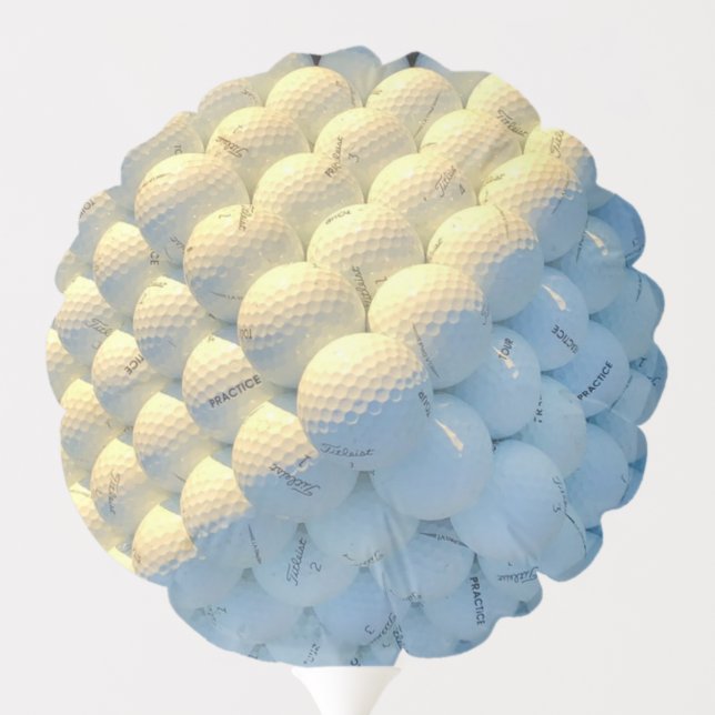 Golf Balls Balloon (Back)