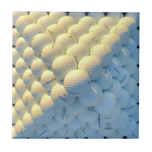 Golf Balls Ceramic Tile