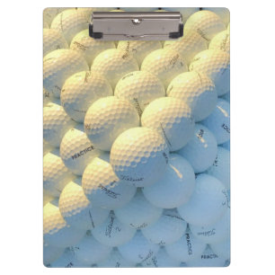 Golf Balls Clipboard