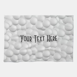 Golf Balls custom hand towel