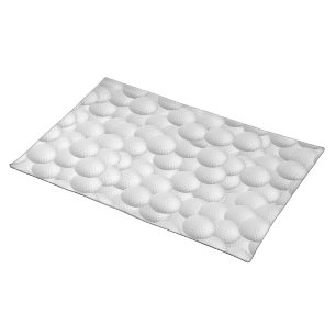 Golf Balls custom placemats