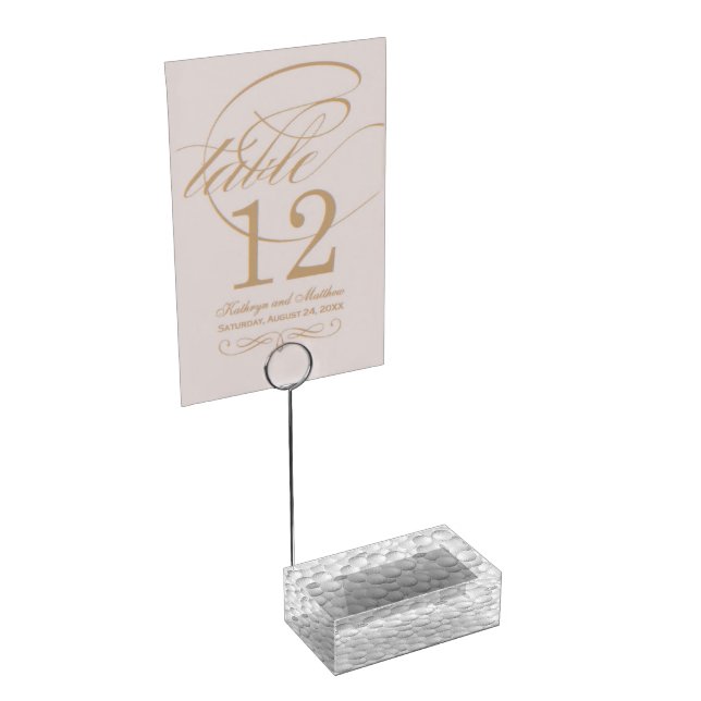 Golf Balls custom table card holder (Corner)