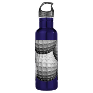 Golf Balls Customizable Water Bottle