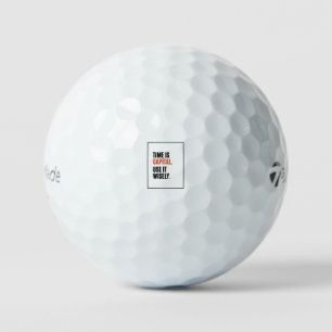 Golf Balls Gift for Investor- time capital design