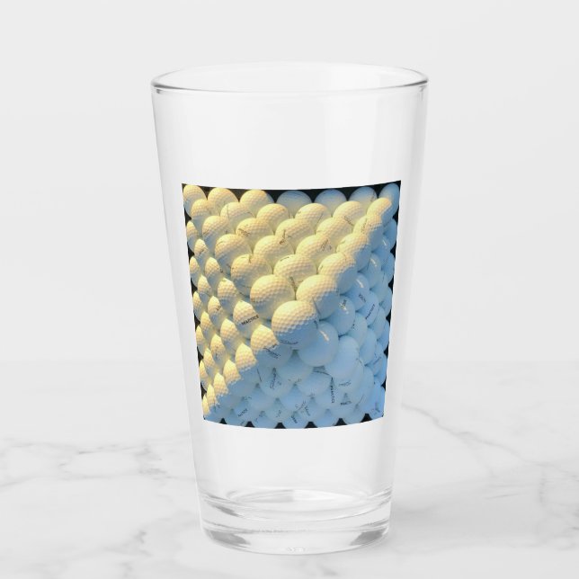Golf Balls Glass (Front)