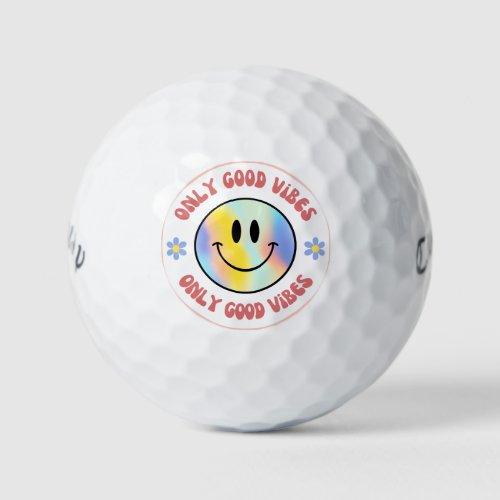 Golf Balls _ Good Vibes Only 