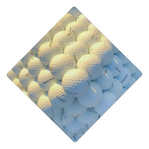 Golf Balls Graduation Cap Topper
