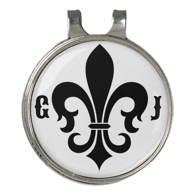 Golf Balls Hat Clip (Front)