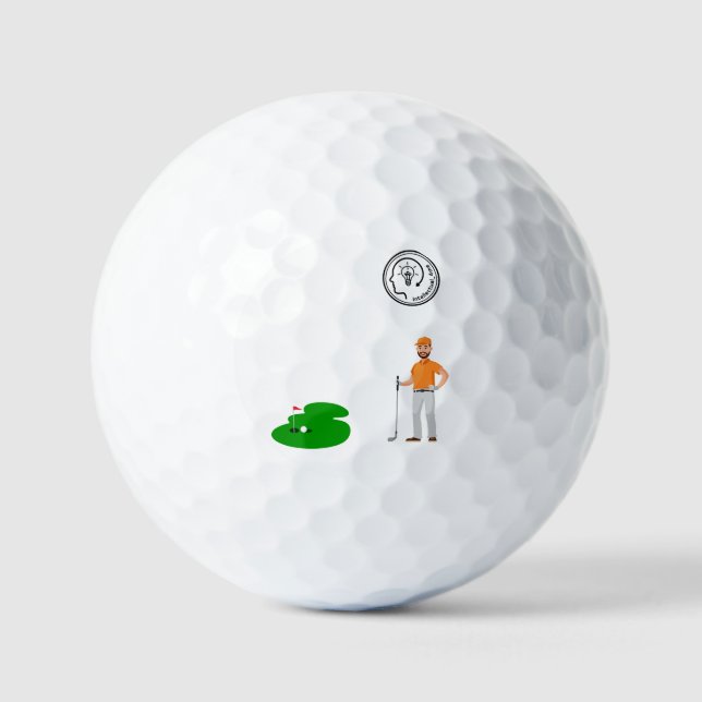 Golf Balls Intellectual_4me (Front)