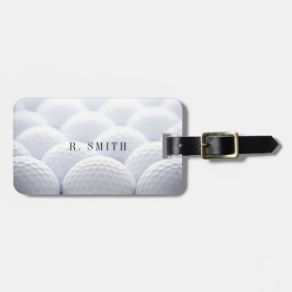 Golf Balls Luggage Tag