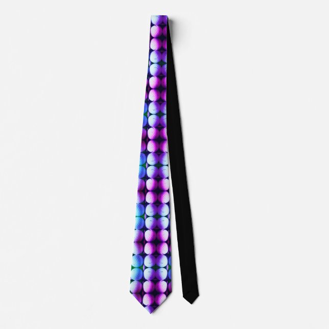 Golf balls neck tie (Front)
