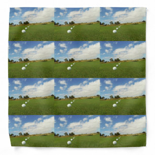 Golf Balls On The Green,   Bandana