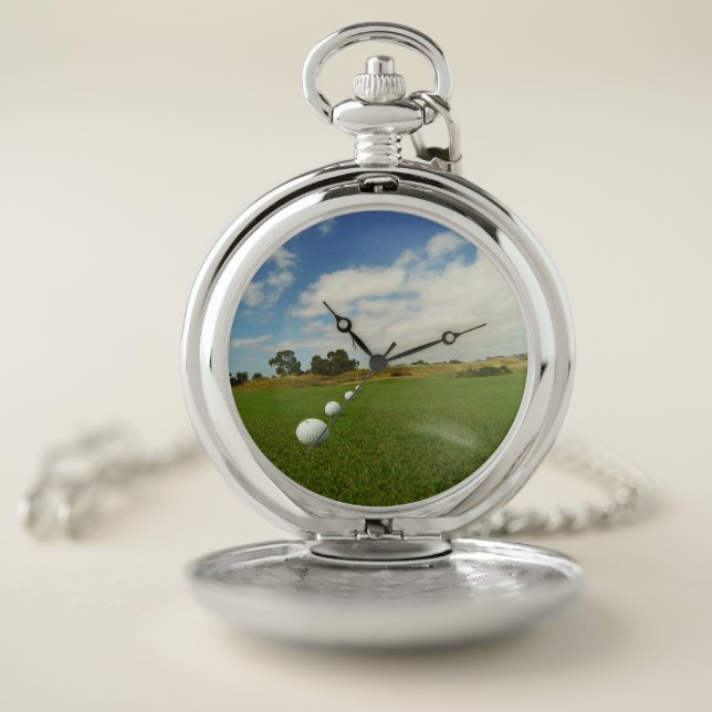 Golf Balls On The Green, Pocket Watch (Inside)