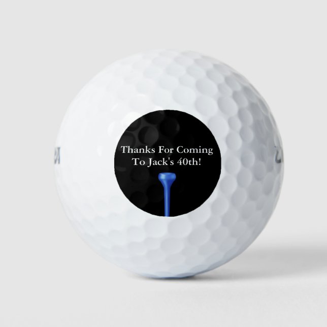 Golf Balls party Favors GIFTS (Front)