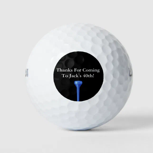 Golf Balls party Favors GIFTS Zazzle