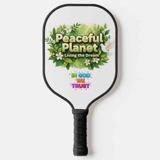 Golf Balls Pickleball Paddle (Front)