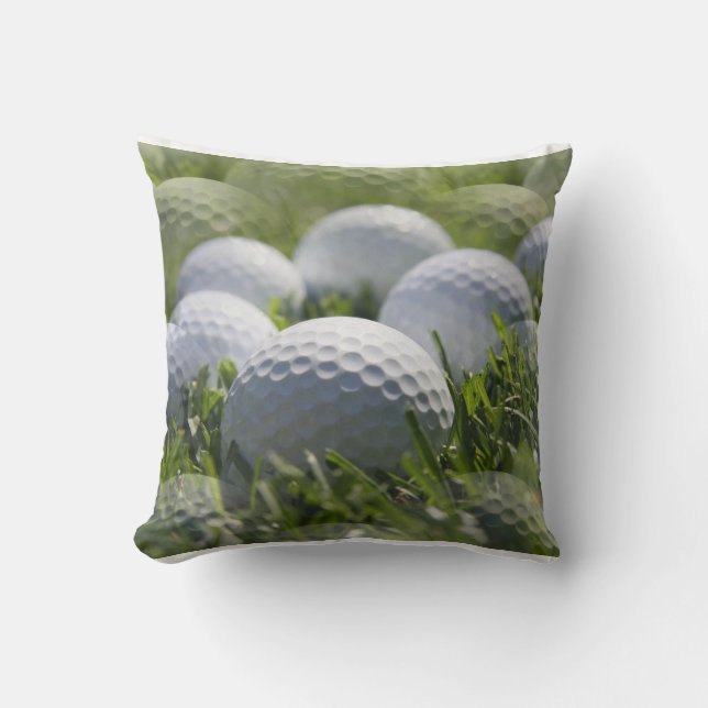 Golf Balls Pillow (Front)