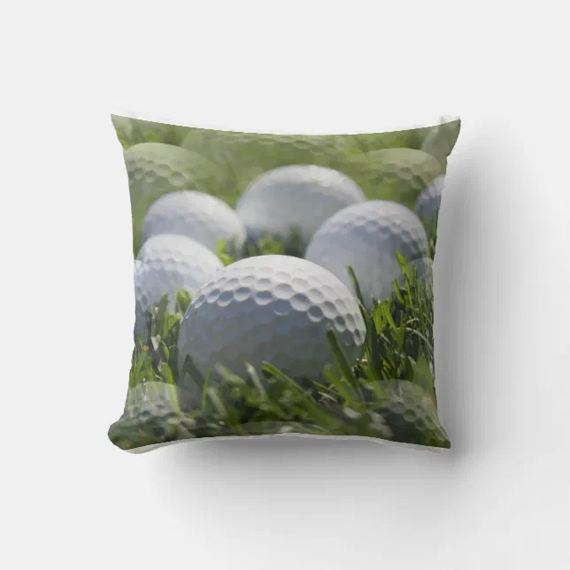 Golf Balls Pillow | Zazzle