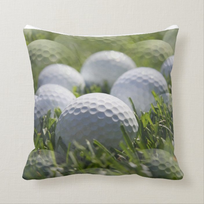 Golf Balls Pillow | Zazzle.com