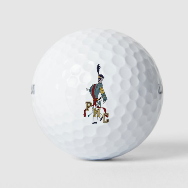 * Golf Balls w/PMC Proud Cadet logo (Front)