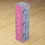 Golf Balls Wine Box<br><div class="desc">Cute Golf Ball Design</div>