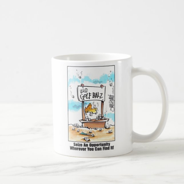 Golf Balz Mug (Right)