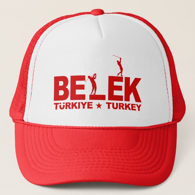 GOLF BELEK hat - red (Front)