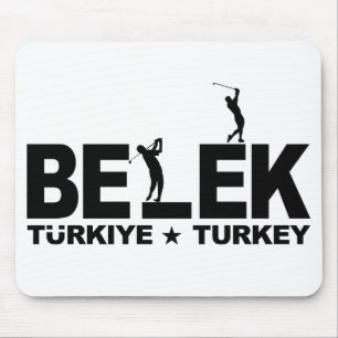 GOLF BELEK mousepad - black