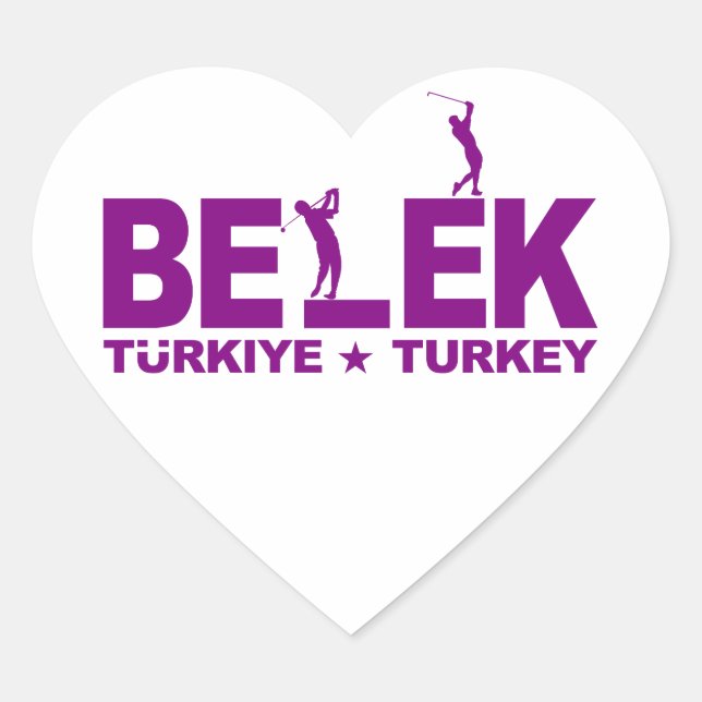 GOLF BELEK stickers - customize (Front)