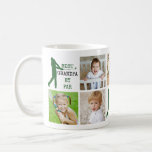 Golf BEST GRANDPA BY PAR 7 Photo Collage Coffee Mug<br><div class="desc">Create a unique photo collage mug for the golfer grandfather utilizing this easy-to-upload photo collage template with 7 pictures and the funny golf saying title BEST GRANDPA BY PAR in green and black. Makes a memorable, meaningful father gift for his birthday, Grandparents Day, Father's Day or a holiday. ASSISTANCE: For...</div>