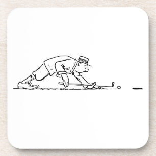 Golf Beverage Coaster