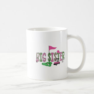 Golf Big Sister Nk Hole In One Golf 1st Birthday G Coffee Mug