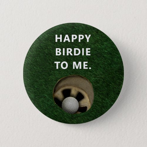 golf birdie award button