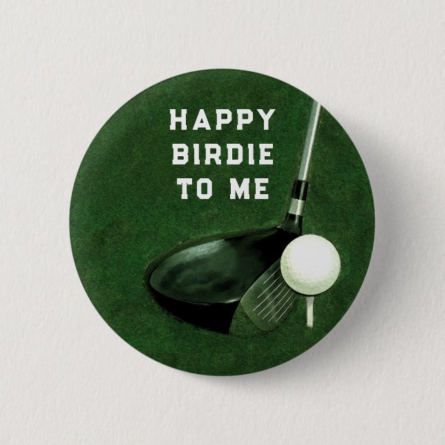 Golf Birdie Button (Front)