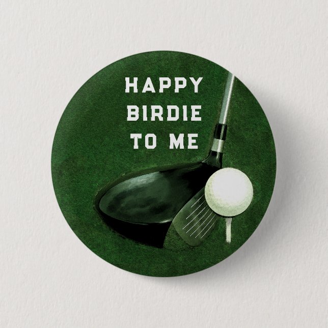 Golf Birdie Button (Front)