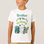 Golf Birthday Boy Shirt Brother Golf Party Shirt<br><div class="desc">Celebrate baby's first birthday with this special t-shirt,  special and personalized design</div>