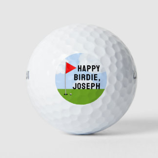 Golf Birthday Collectible Balls