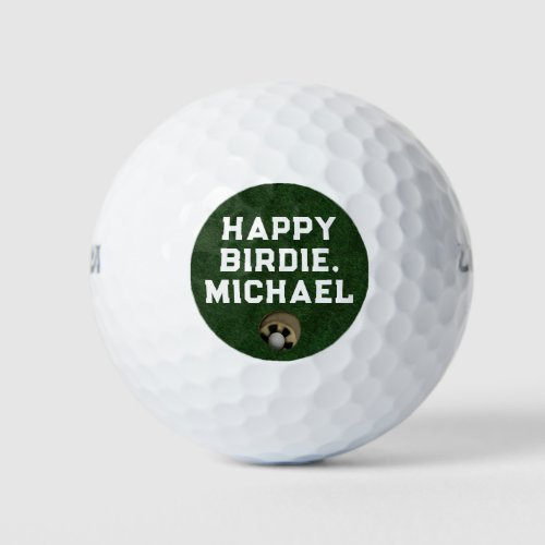 Golf Birthday Collectible Golf Balls