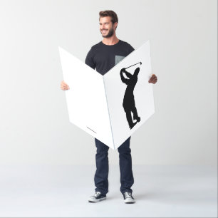 GOLF BIRTHDAY DAD BIG BIGGEST GREETING Card