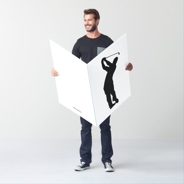 GOLF BIRTHDAY DAD BIG BIGGEST GREETING Card (In Situ)